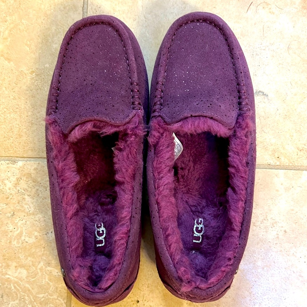 UGG Purple Slippers